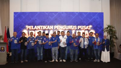 Pengurus Baru Aremania Utas Resmi Dilantik, Kapolres Malang Titip Pesan Persatuan