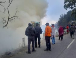 Akses Bromo dari Malang dan Lumajang Ditutup Sementara, Api di Blok Bantengan Masih Berkobar