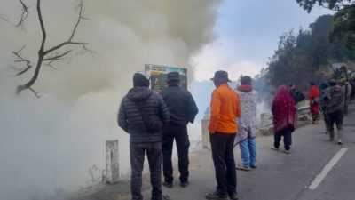Akses Bromo dari Malang dan Lumajang Ditutup Sementara, Api di Blok Bantengan Masih Berkobar