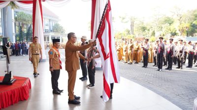 Wali Kota Nurochman Lepas Kontingen Jamnas XII, Titip Nama Baik Kota Batu