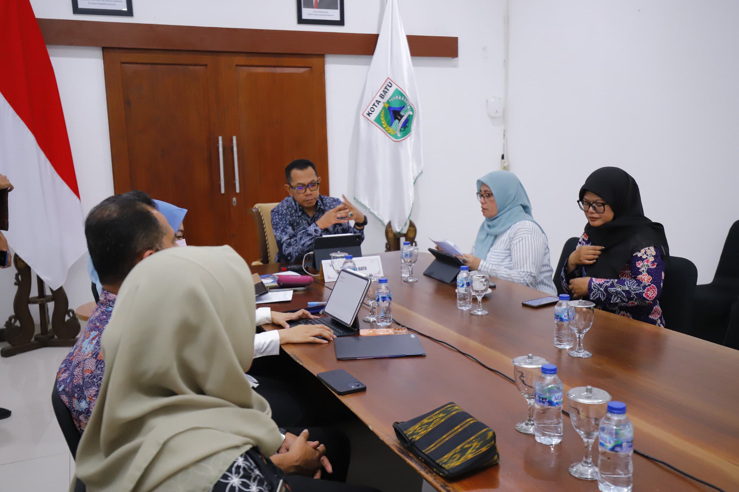Wali Kota Nurochman Ikuti Rakor Nasional MBG, Perkuat Dukungan dan Pengawasan di Kota Batu