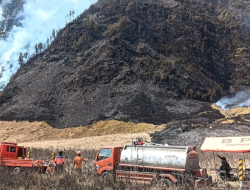 Karhutla Bromo Padam, Delapan Hotspot Masih Jadi Perhatian Petugas