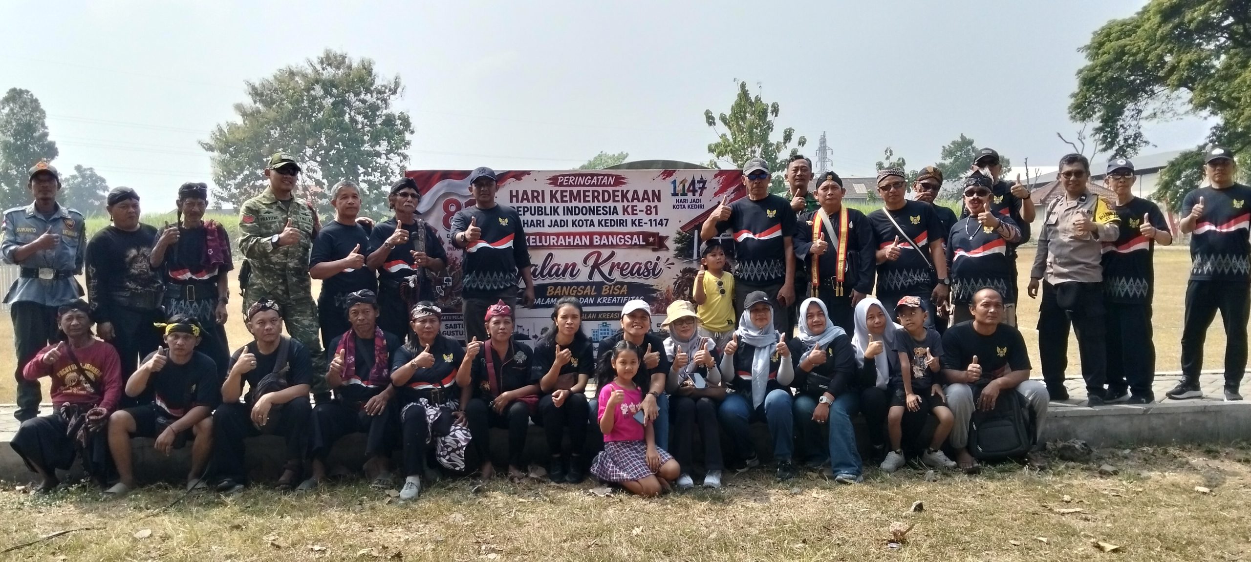 Semarak HUT RI ke-81 dan Hari Jadi Kota Kediri, Kelurahan Bangsal Gelar Beragam Kegiatan