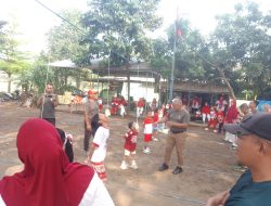 Semarak HUT ke-81 RI, Koramil Mojoroto Gelar Lomba Meriah Libatkan Persit dan Anak-Anak