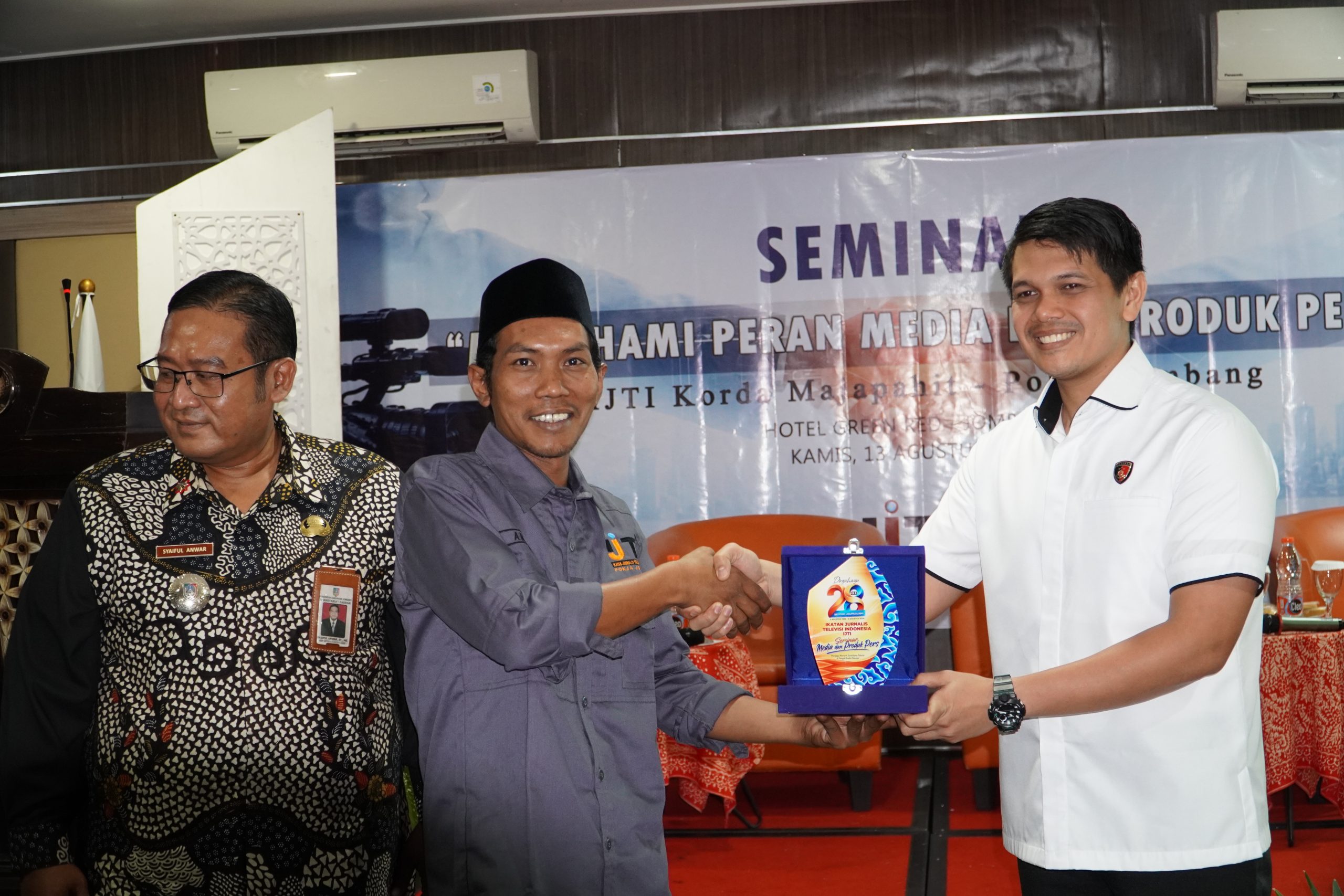 IJTI Jombang Gelar Seminar Media, Narasumber Diingatkan Tak Perlu Gusar Hadapi Wartawan
