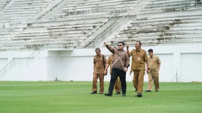 Anggaran Pemeliharaan Rumput Stadion GDJ Kediri Capai Rp30 Juta per Bulan
