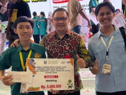 Siswa SMK Kartanegara Wates Raih Juara I Lomba Welding Tingkat Nasional
