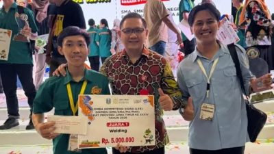 Siswa SMK Kartanegara Wates Raih Juara I Lomba Welding Tingkat Nasional