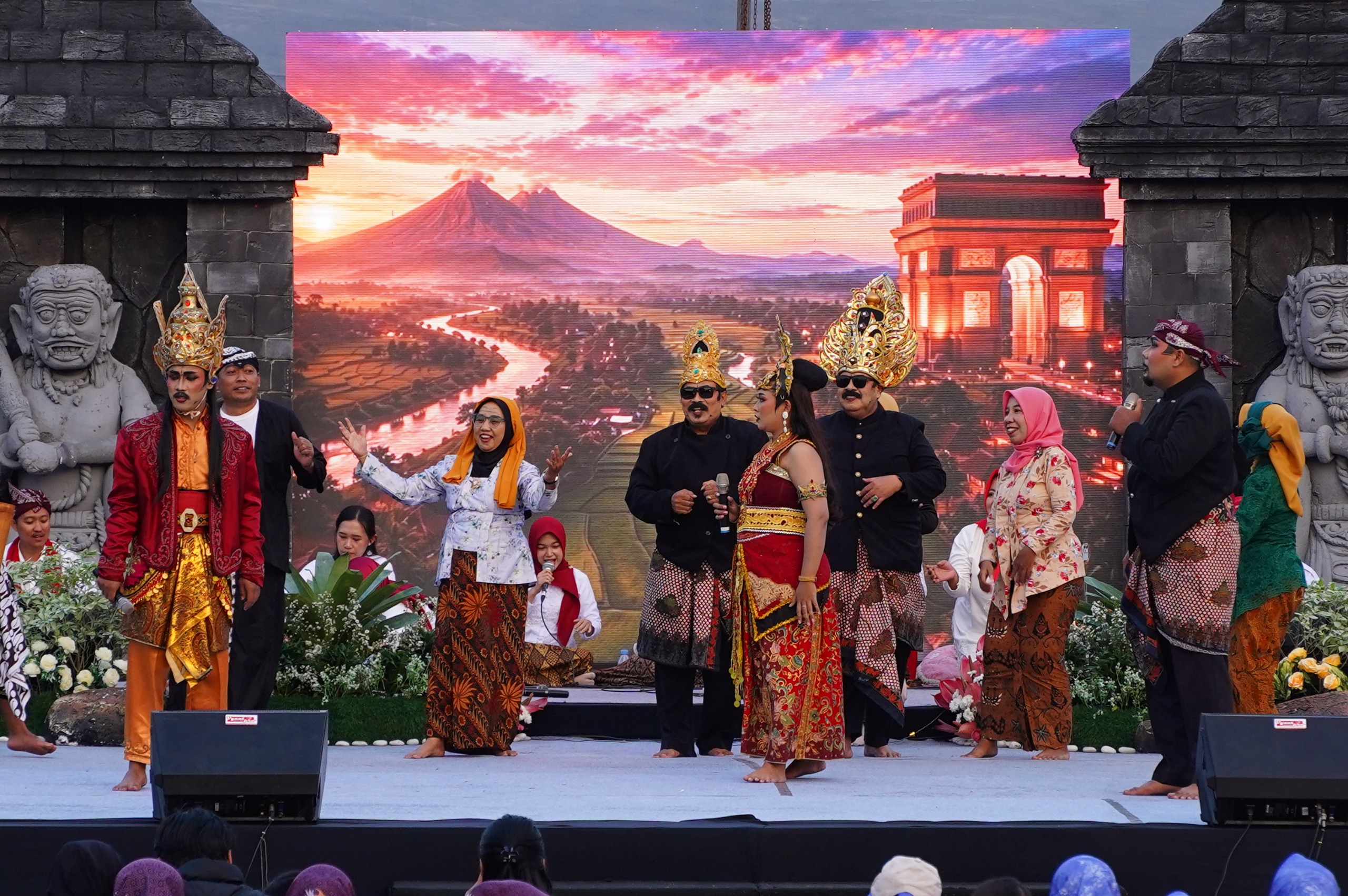Kala Senja di Bumi Panjalu Jadi Ruang Guru Lestarikan Cerita Rakyat Kediri