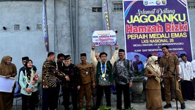 Peraih Juara I LKS Nasional 2026 Disambut Meriah di SMK Kartanegara Wates