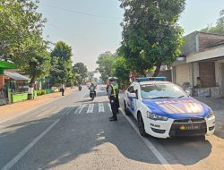 Satlantas Polres Nganjuk dan Dishub Gelar Inspeksi Keselamatan, 39 Pengendara Ditilang