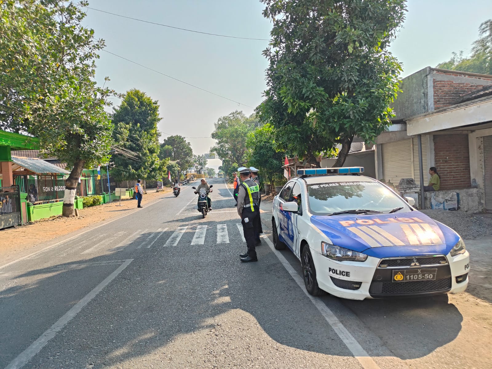 Satlantas Polres Nganjuk dan Dishub Gelar Inspeksi Keselamatan, 39 Pengendara Ditilang