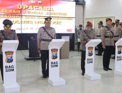 Kabagops dan Kasat Reskrim Polres Nganjuk Berganti, Ini Pejabat Penggantinya