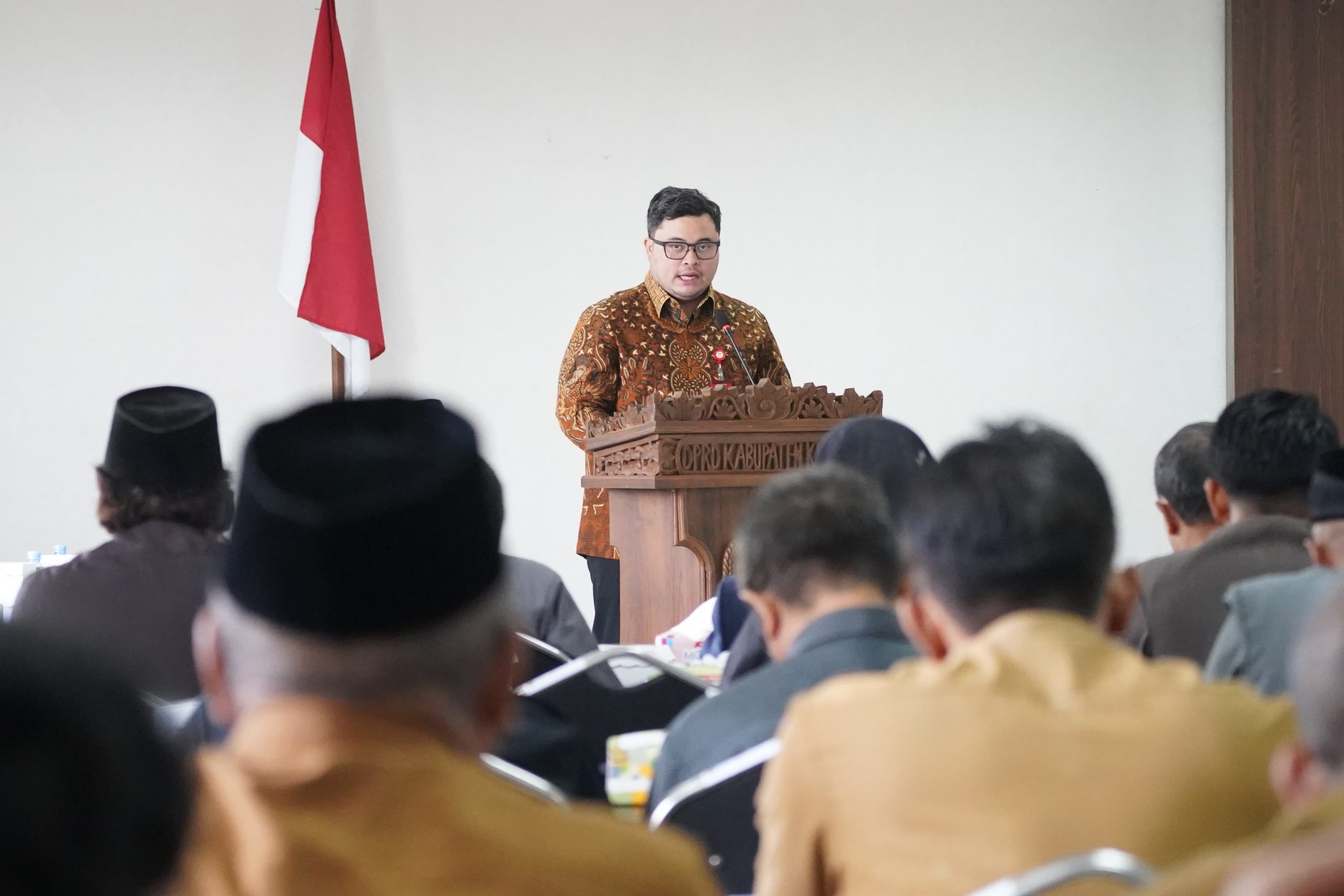 Saat Sidang Paripurna, Mas Dhito Ajak Doakan Warga Terdampak Bencana