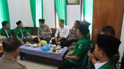 Perkuat Sinergi, Kapolres Nganjuk Gandeng GP Ansor Cegah Konflik Antarperguruan Silat