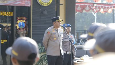Jaga Kediri Tetap Kondusif, Polres Kediri Perkuat Deteksi Dini melalui Sabuk Kamtibmas