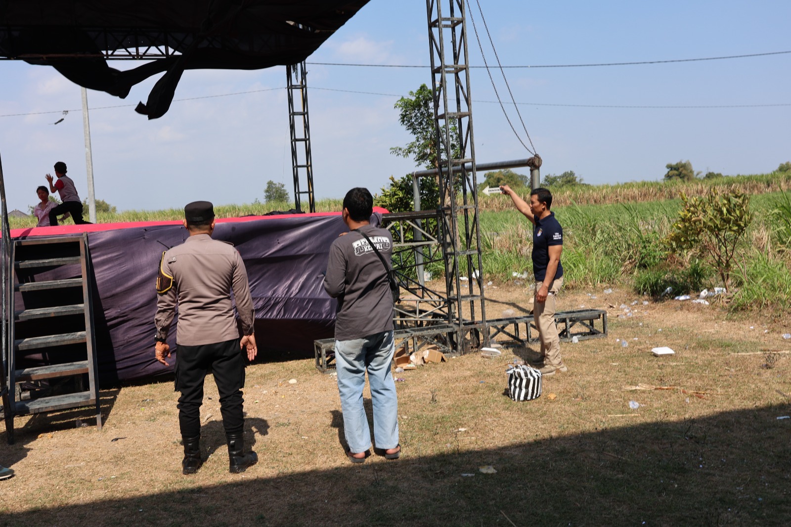 Cekcok di Atas Panggung Hiburan, Warga Papar Meninggal Saat Dibawa ke Rumah Sakit