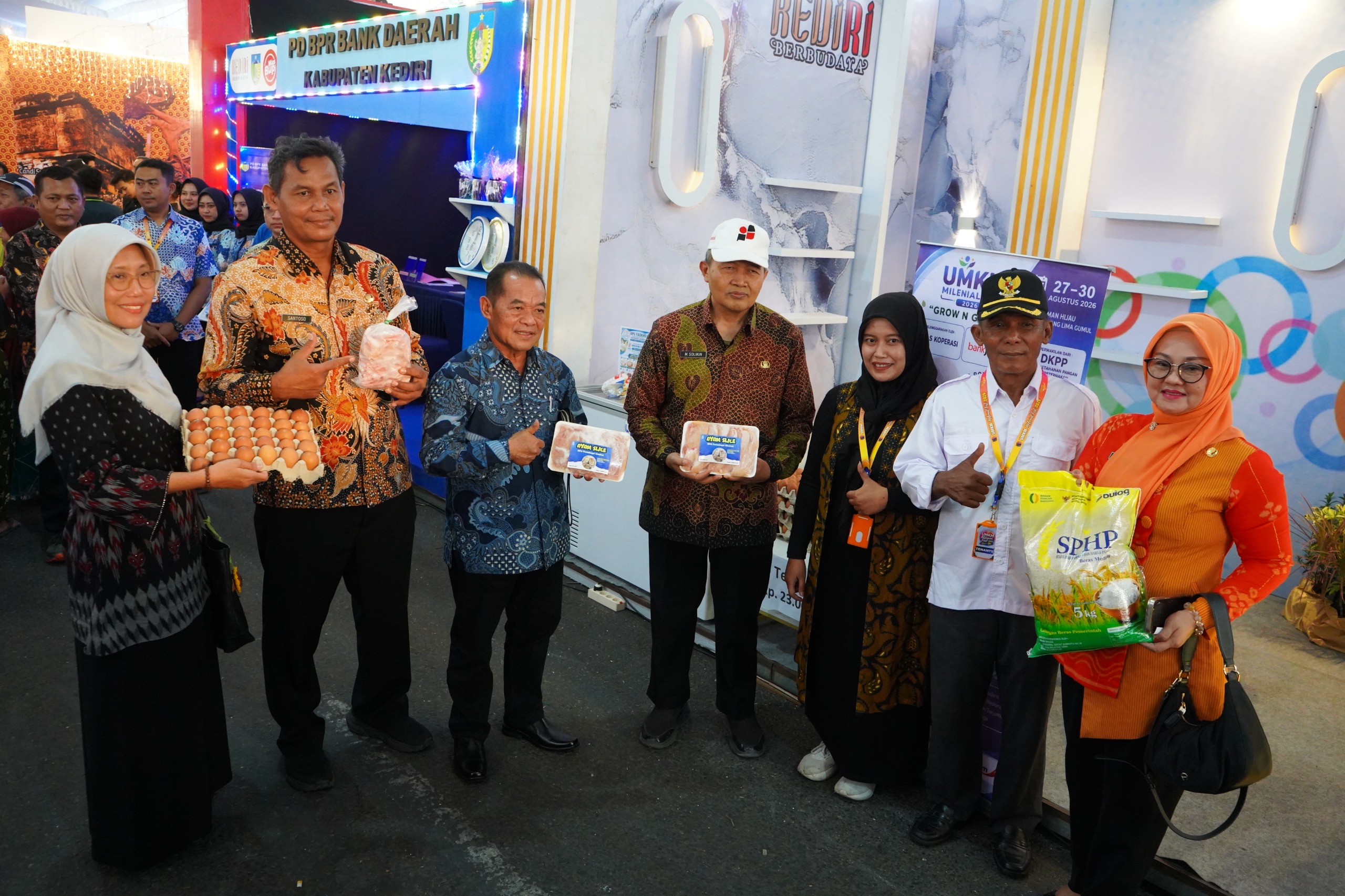 Pemkab Kediri Buka Panggung bagi UMKM Milenial untuk Naik Kelas