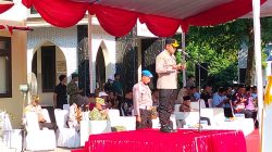 Kapolres Kediri Pimpin Apel Sabuk Kamtibmas di Polsek Plemahan