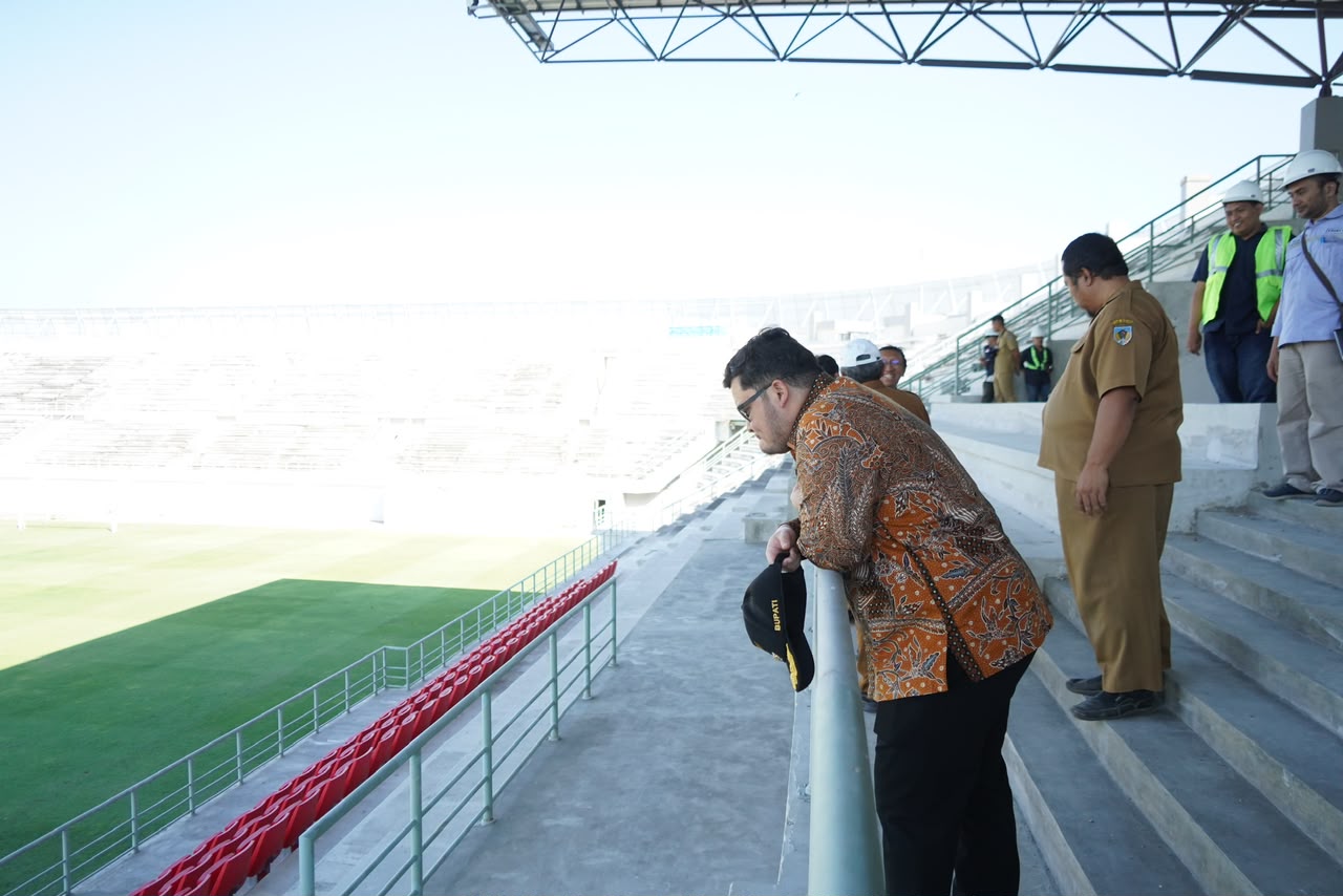 Mas Dhito Lanjutkan Pembangunan GDJ, Stadion Canda Bhirawa Pare Juga Direhabilitasi