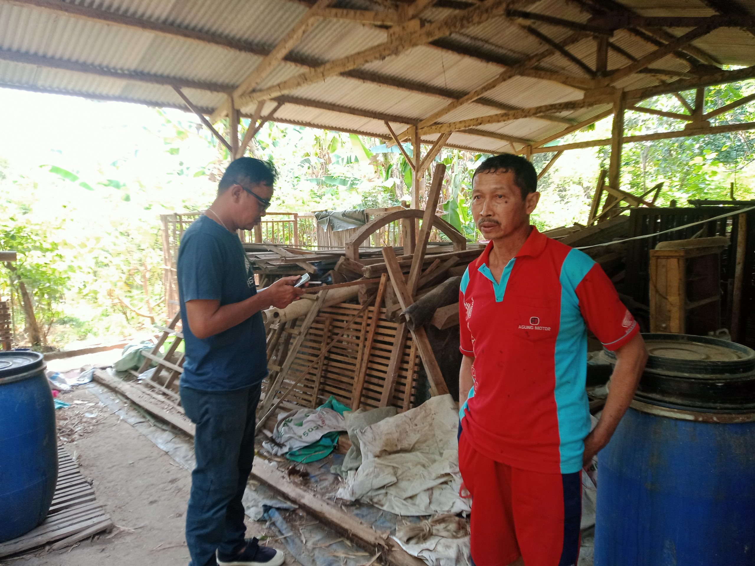 Sapi Bantuan Program UPPO Poktan Bina Usaha Mandiri Nganjuk Hilang, Tersisa Kandang