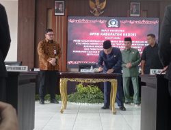 DPRD Kabupaten Kediri Gelar Paripurna, Bahas Persetujuan Dua Raperda