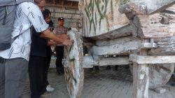 BPK Jawa Timur Bersihkan Cat di Kereta Mbah Gleyor Akibat Vandalisme