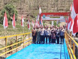 Jembatan Merah Putih Presisi di Sawoo Rampung, Akses Empat Dukuh di Ponorogo Kembali Normal
