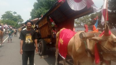 Cikar Berusia 75 Tahun Ikut Meriahkan Parade Cikar V Kabupaten Kediri