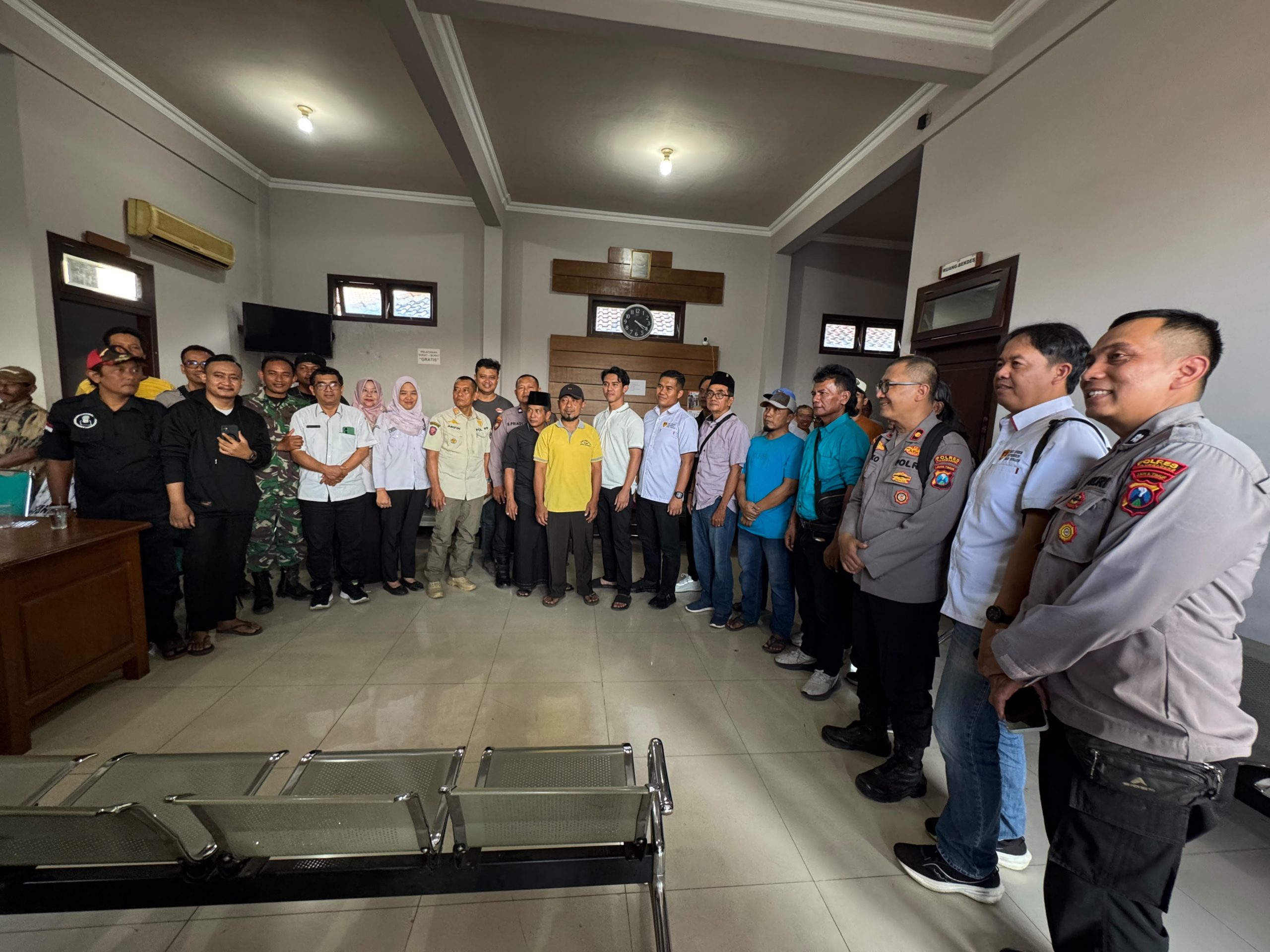 Berjalan Aman dan Kondusif, Satreskrim Polres Tulungagung Dampingi Mediasi Dugaan Kos Jam-jaman di Ngunut