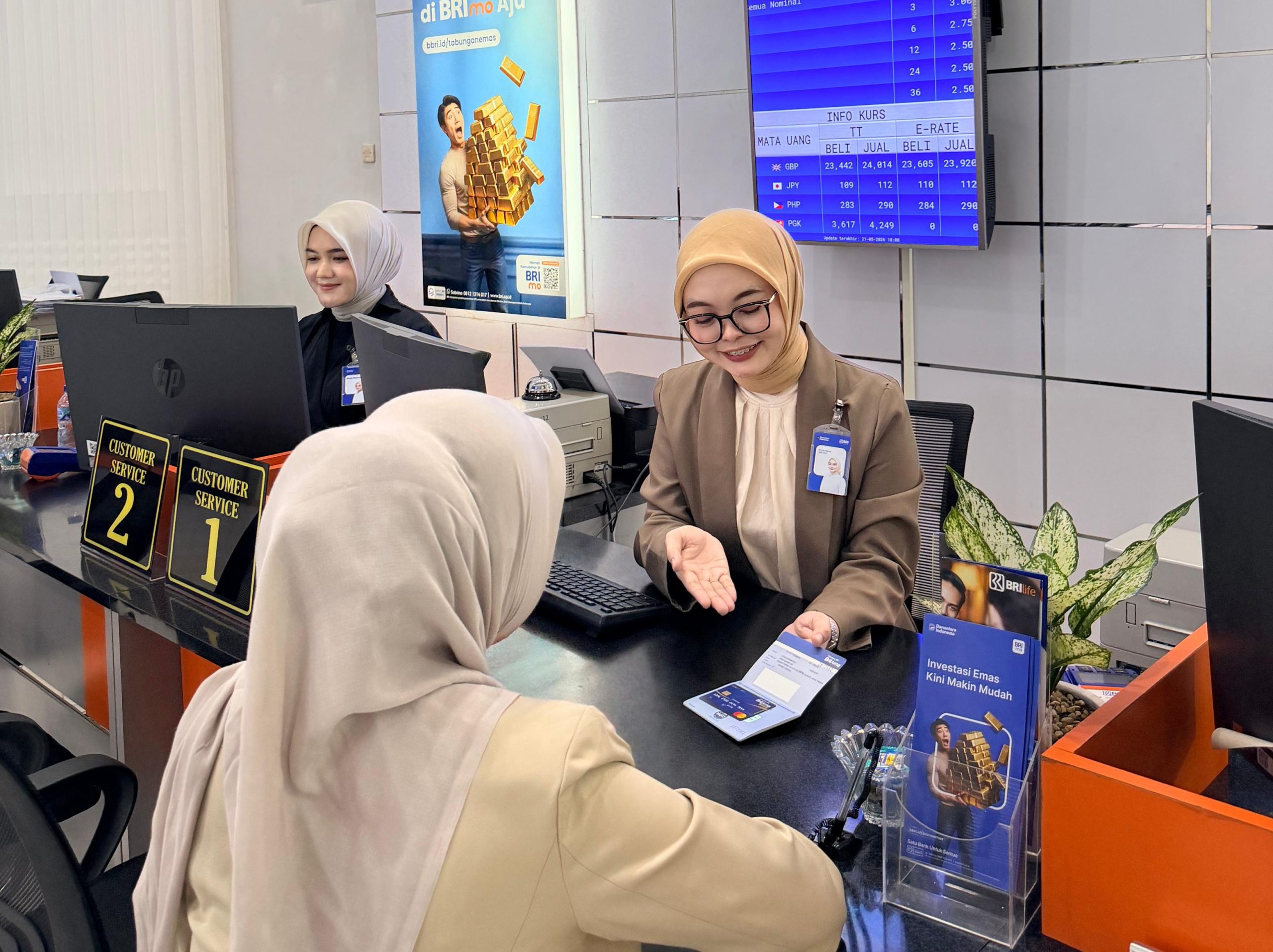 Rupiah Tertekan, Tabungan Emas BRImo Jadi Pilihan Investasi untuk Masa Depan