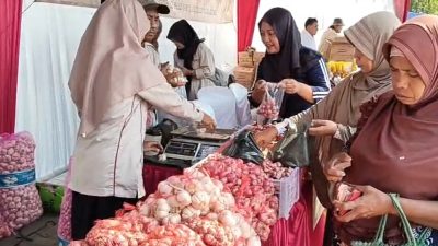 Jaga Stabilitas Harga, Pemkab Kediri Gelar Gerakan Pangan Murah di Pare