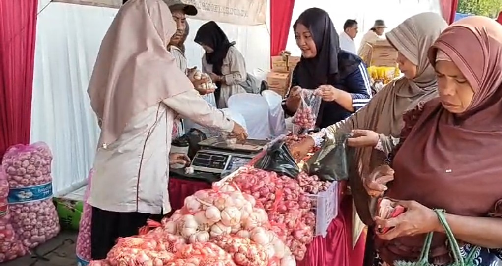 Jaga Stabilitas Harga, Pemkab Kediri Gelar Gerakan Pangan Murah di Pare