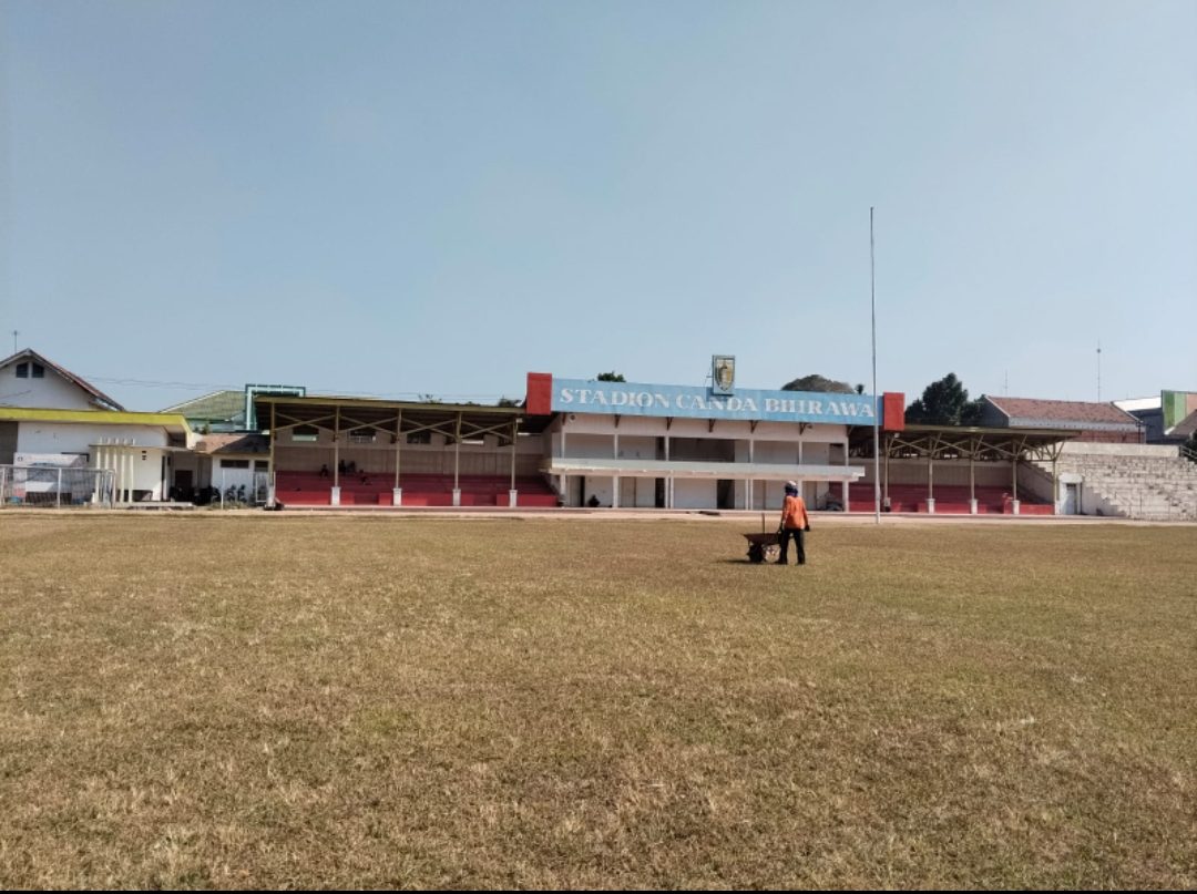 Tribun Barat dan Lintasan Atletik Stadion Chanda Bhirawa Pare Bakal Direnovasi