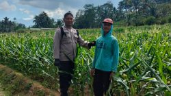 Polres Blitar Perkuat Ketahanan Pangan Lewat Sambang Petani