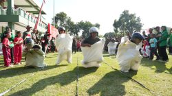 Semarak HUT ke-81 RI, Kodim 0809/Kediri Gelar Lomba Meriah Bersama Keluarga Besar TNI