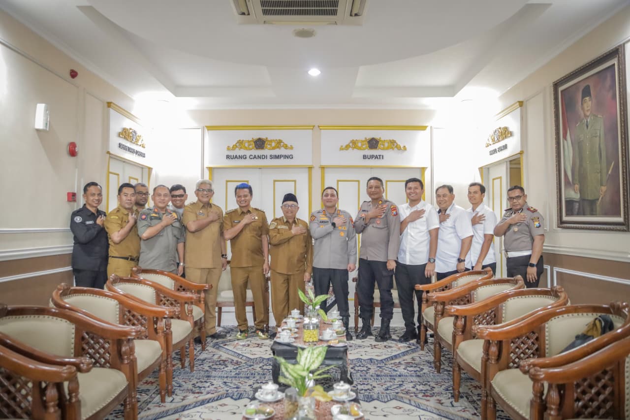 Perkuat Sinergi dan Kolaborasi, Kapolres Blitar Silaturahmi ke Forkopimda Kabupaten Blitar