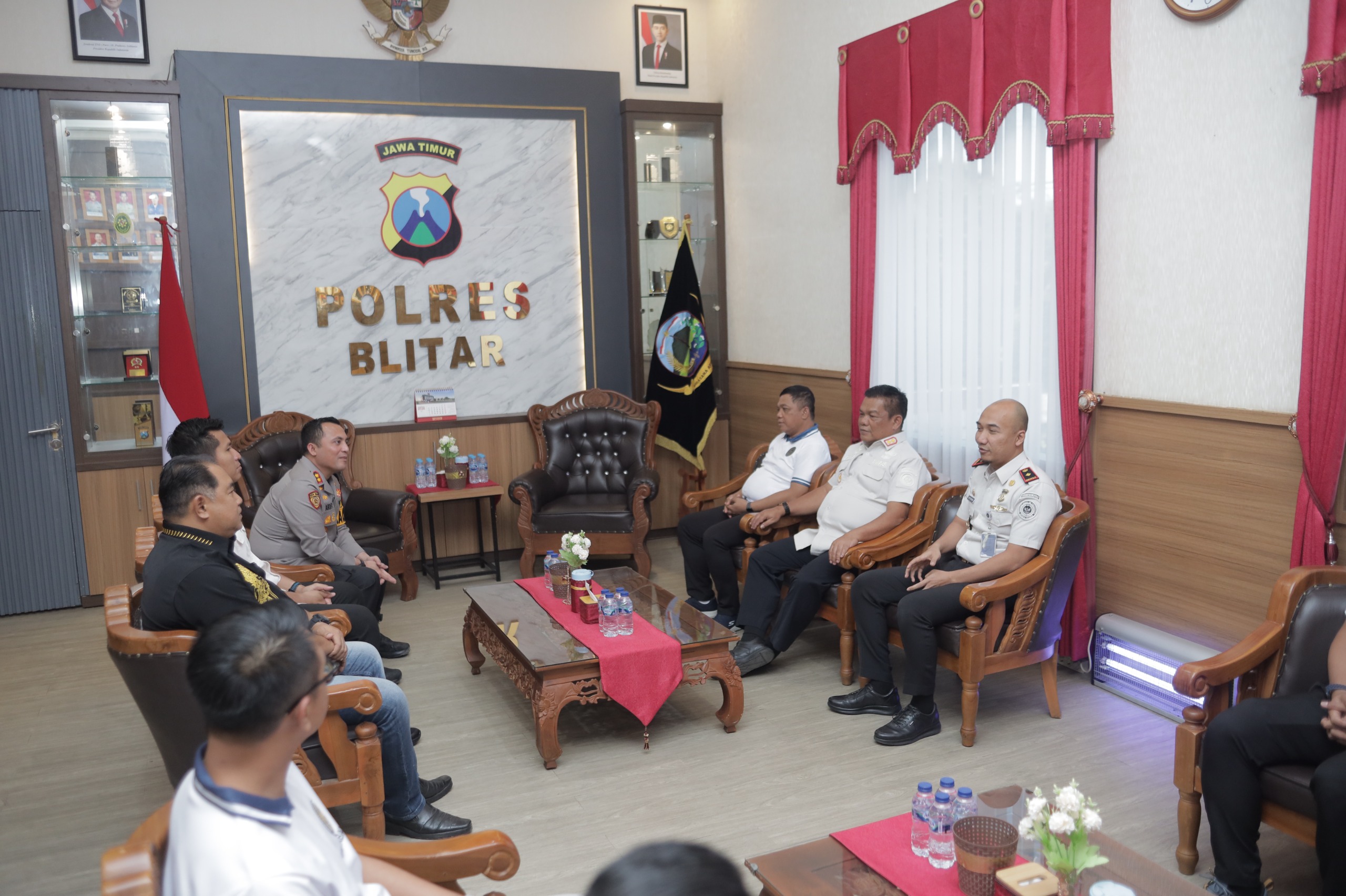 Terima Audiensi Imigrasi dan Lapas, Kapolres Blitar Komitmen Perkuat Sinergi