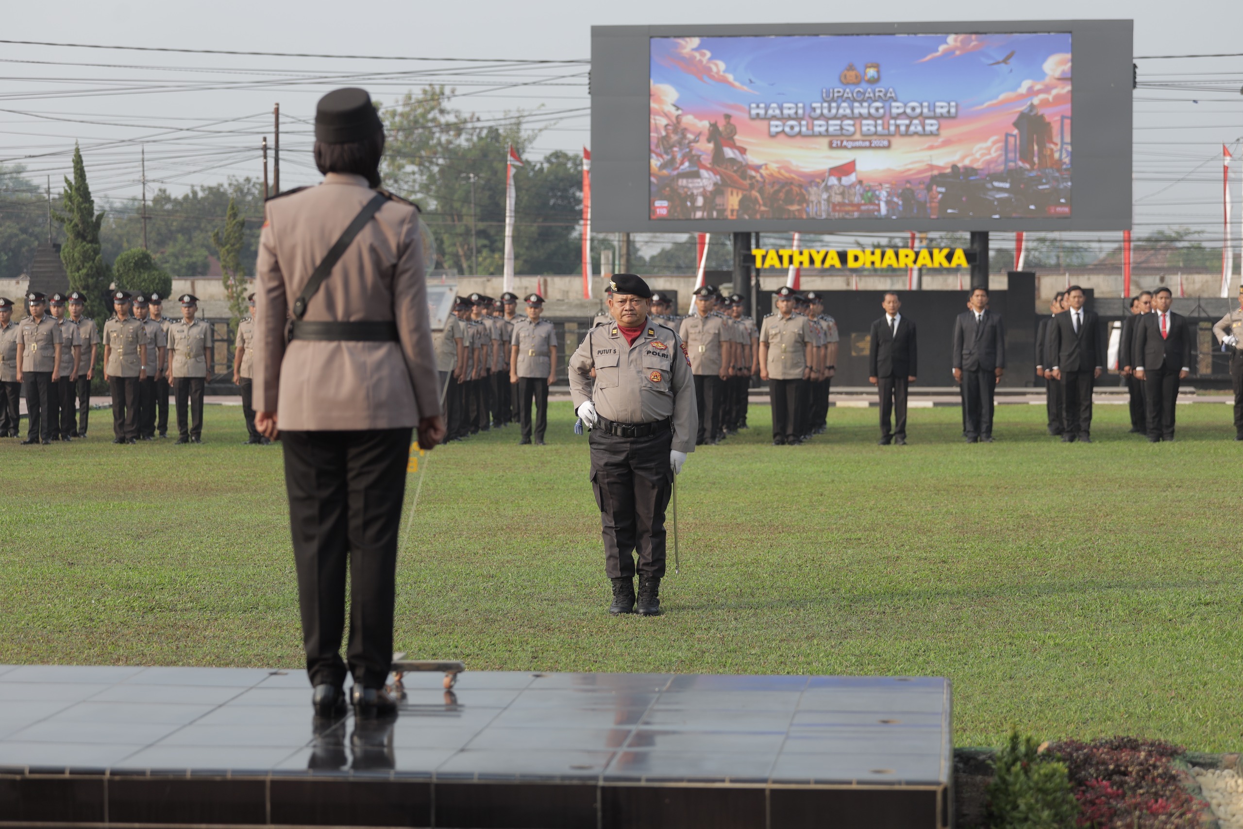 Hari Juang Polri, Polres Blitar Teguhkan Semangat Pengabdian kepada Masyarakat