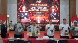 Operasi Tumpas Semeru 2026 di Blitar Ungkap 10 Kasus, 13 Tersangka Diamankan