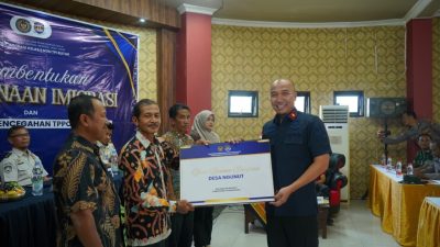 Perkuat Pencegahan TPPO hingga Desa, Imigrasi Blitar Tambah Tiga Desa Binaan
