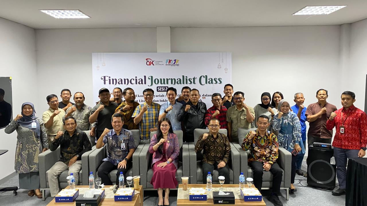 FKIJK Kediri-Madiun Perkuat Literasi dan Inklusi Keuangan Syariah Lewat Financial Journalist Class