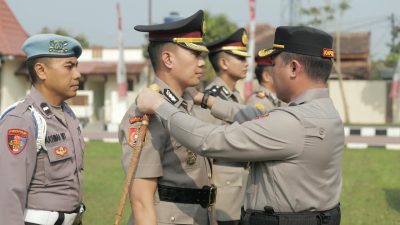 Polres Blitar Gelar Sertijab, Mantan Kasat Reskrim Kembali Bertugas sebagai Wakapolres