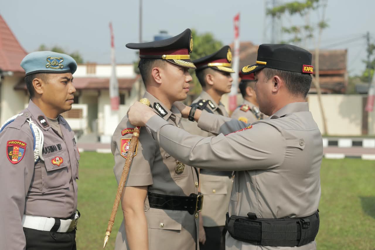Polres Blitar Gelar Sertijab, Mantan Kasat Reskrim Kembali Bertugas sebagai Wakapolres