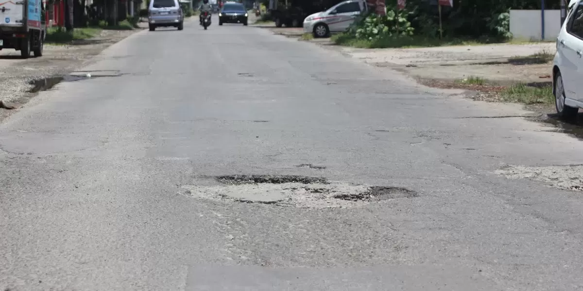 Dua Tahun Rusak, Jalan Srikaton-Sambi Belum Juga Diperbaiki