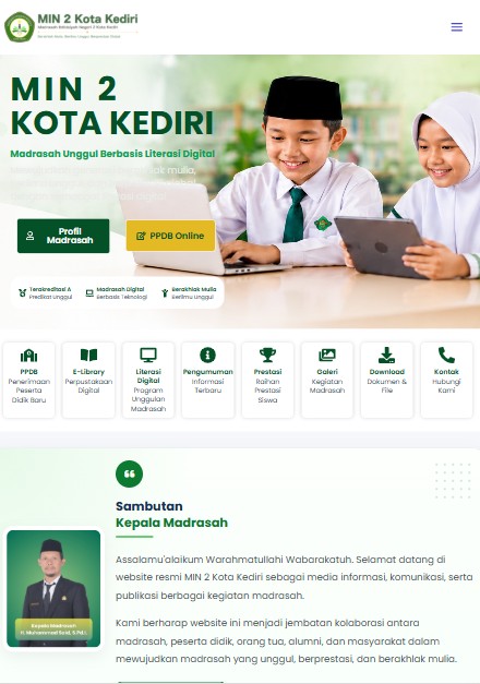 MIN 2 Kota Kediri mobile