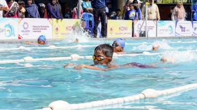 Pelajar Meriahkan Swimming Competition Bupati Cup V Lamongan 2026