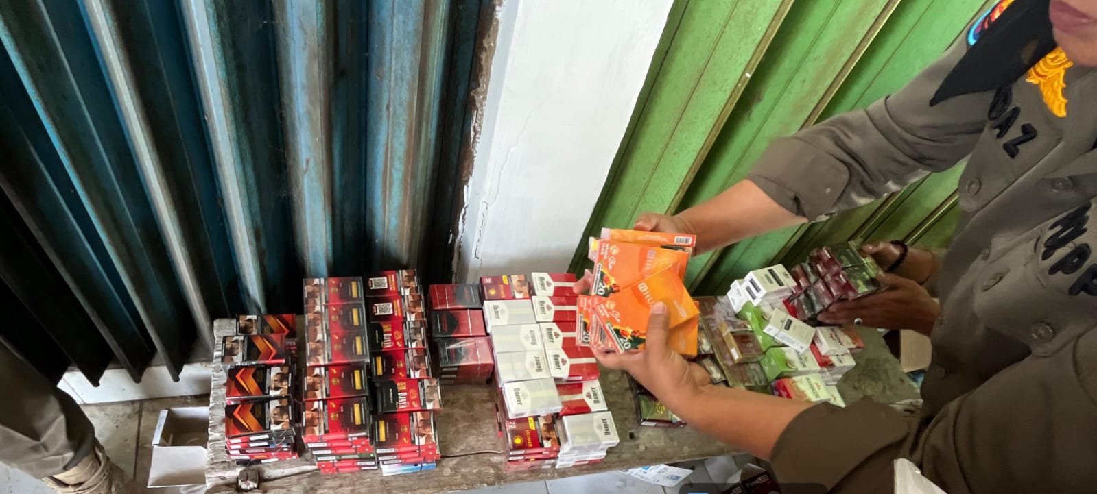 31.648 Batang Rokok Ilegal Diberantas di Lamongan, Temuan Terbanyak di Glagah
