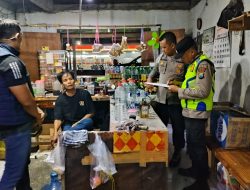 Diduga Jual Miras, Warung di Pandanpancur Lamongan Ditertibkan Polisi