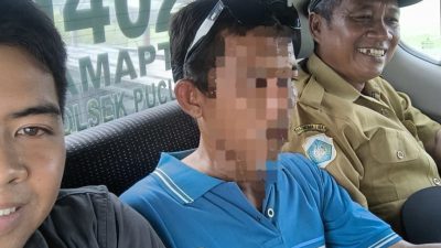 Bawa Sabit Sambil Marah-marah, Pria Diduga ODGJ Diamankan Polsek Pucuk